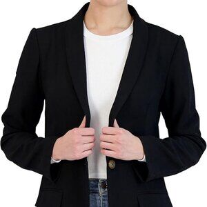 BCBGeneration Women's Relaxed Blazer with Button and Pockets